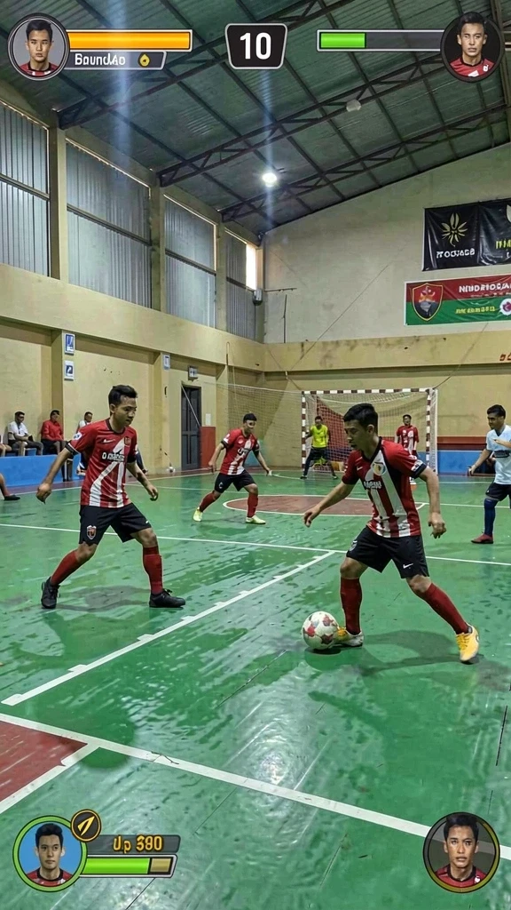 Karakter unik yang siap untuk dimainkan.