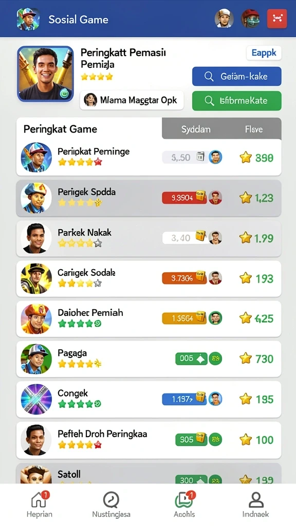 Karakter utama dalam 73K siap untuk berpetualang.