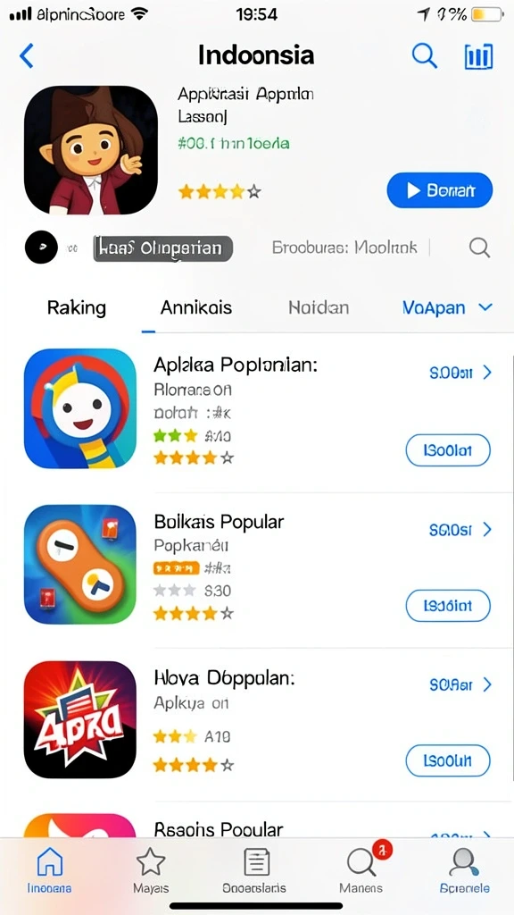 Tangkapan layar yang memperlihatkan karakter utama dalam aksi.