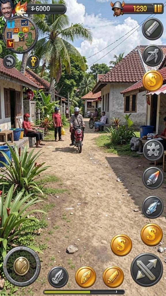 Koleksi karakter unik dalam game.