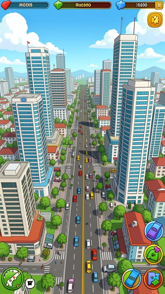 Tampilan antarmuka permainan slot yang menarik.