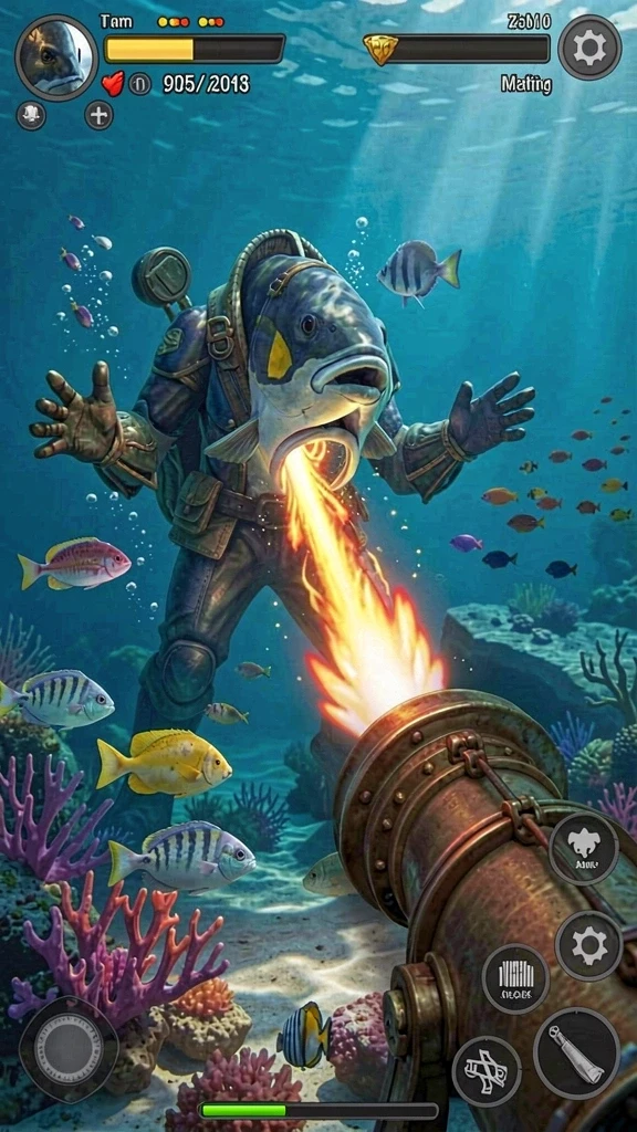 Mode permainan multiplayer yang seru dan kompetitif.