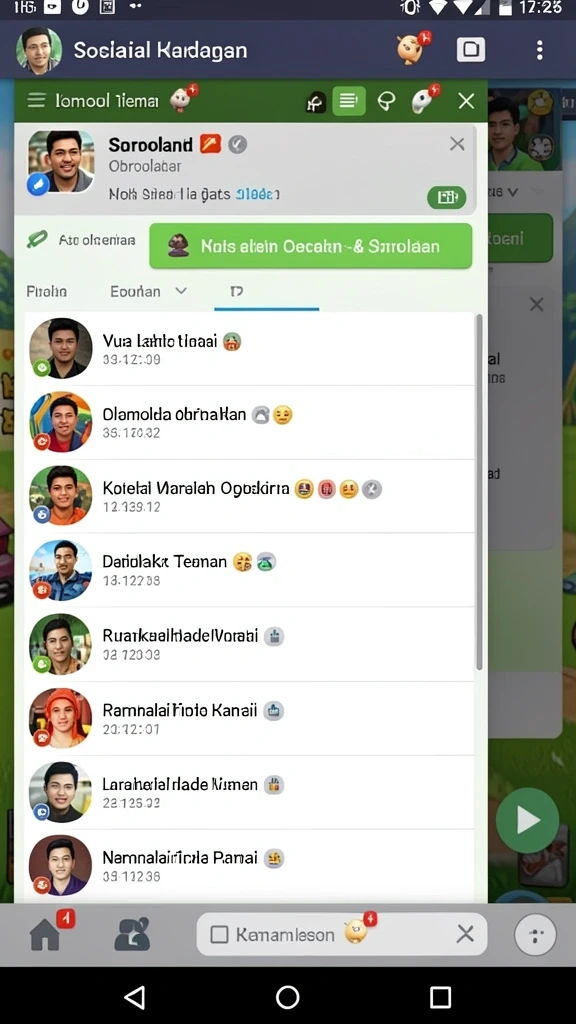 Momen spesial saat berinteraksi dengan pemain lain.