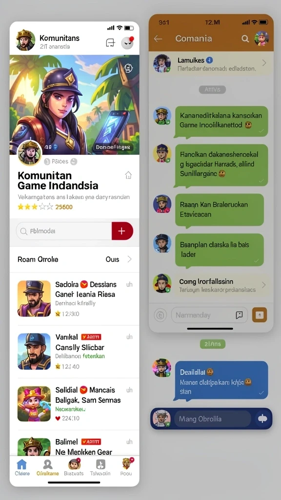 Karakter kustomisasi yang beragam dan menarik.