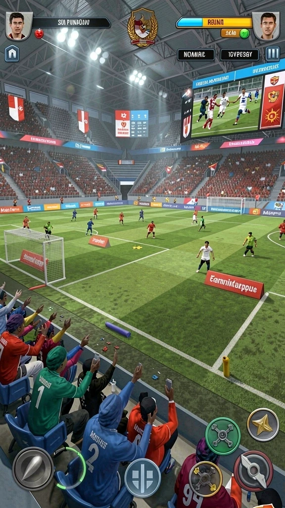Tangkapan layar menampilkan pemandangan indah dalam game.