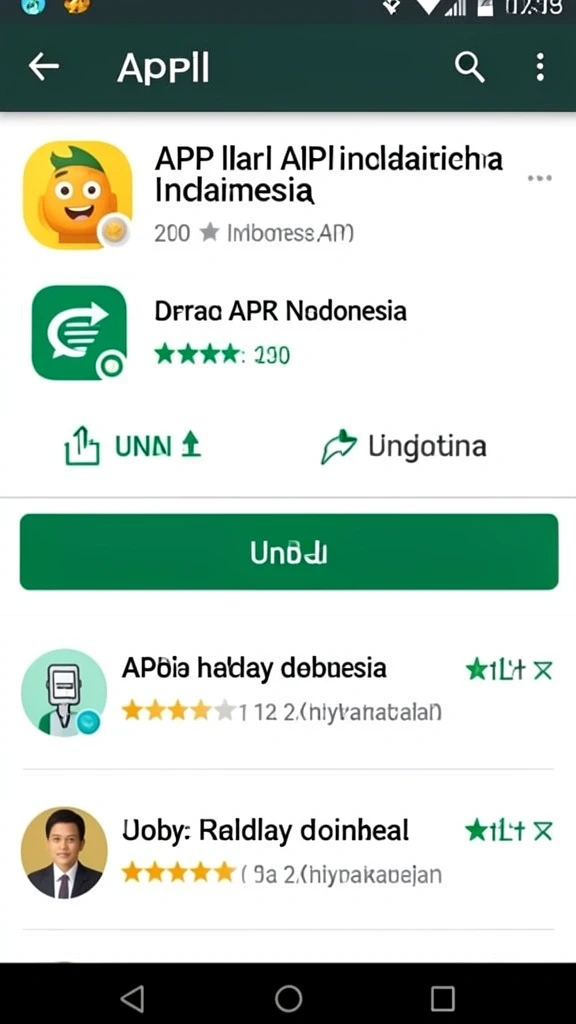 Tampilan awal yang menarik dan intuitif.