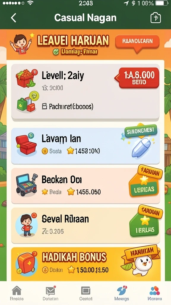 Tampilan antarmuka yang menarik dan mudah digunakan.