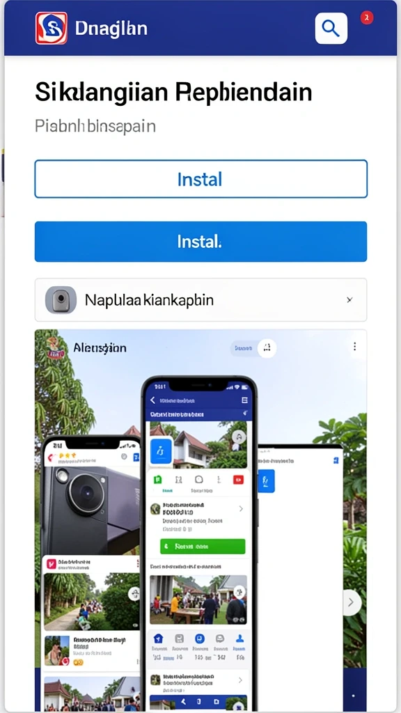 Tampilan antarmuka yang bersih dan intuitif.