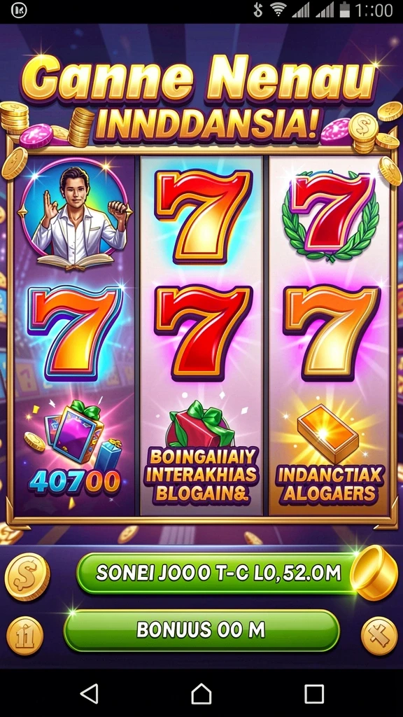Screenshot menampilkan fitur interaktif dalam game.