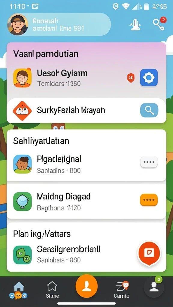 Beragam karakter menarik untuk dipilih dan dimainkan.