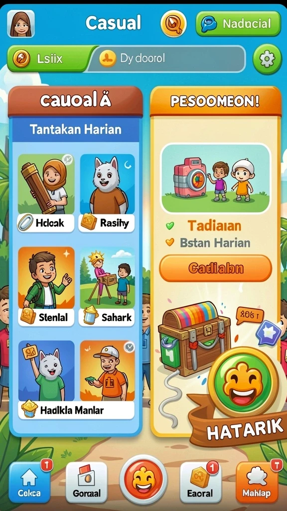 Tampilan antarmuka yang menarik dan mudah digunakan.