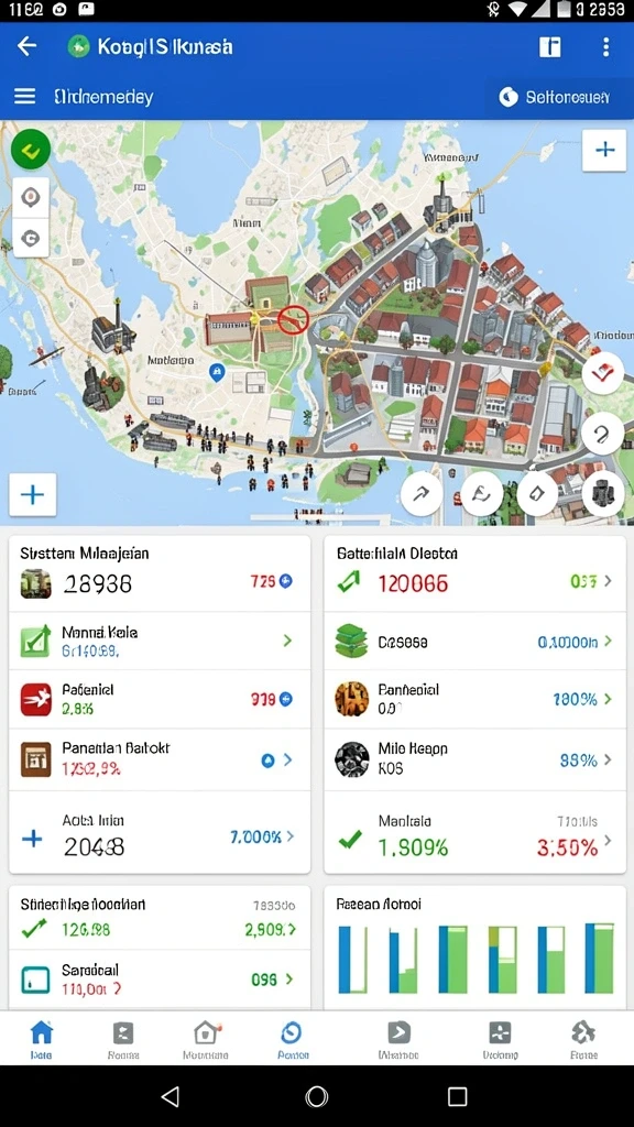 Tampilan awal yang menarik dan mudah dinavigasi.