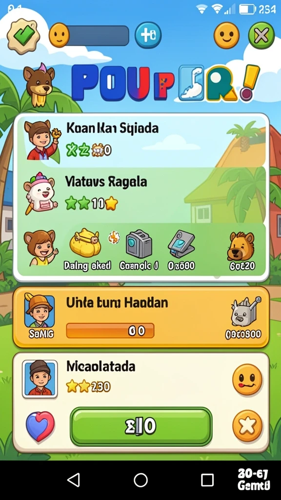 Mode multiplayer yang seru bersama teman.