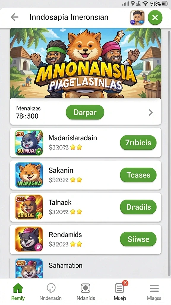 Mode permainan yang bervariasi untuk semua level.