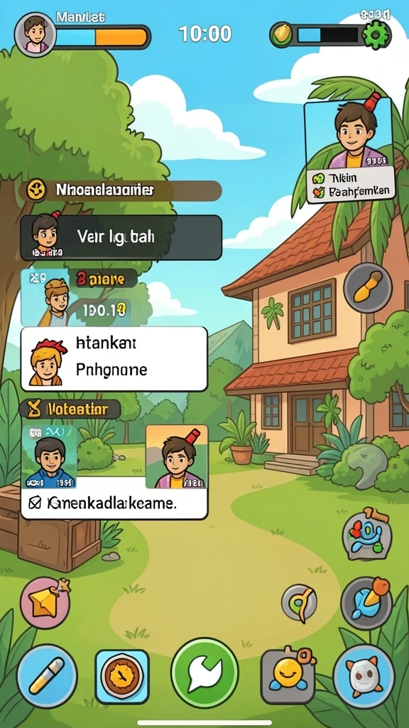 Gameplay yang seru dan penuh tantangan.