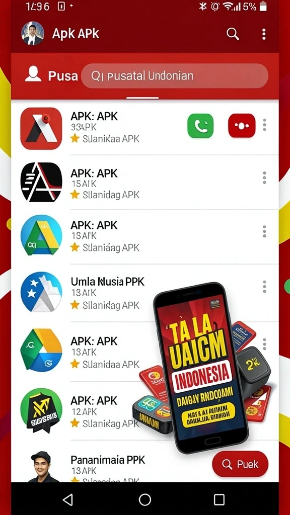 Tampilan antarmuka yang modern dan menarik.