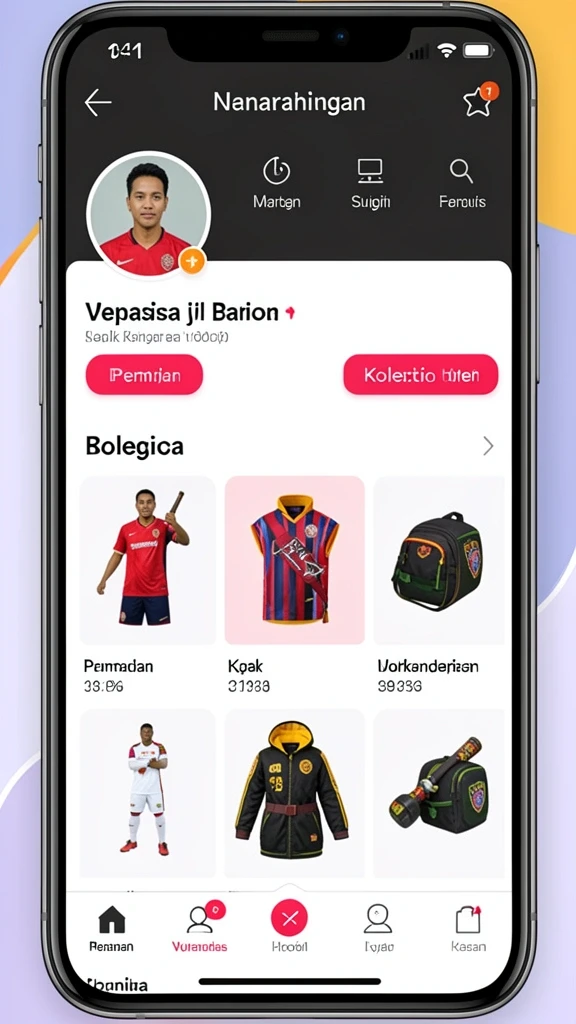 Tampilan utama game ORA78 yang menarik.