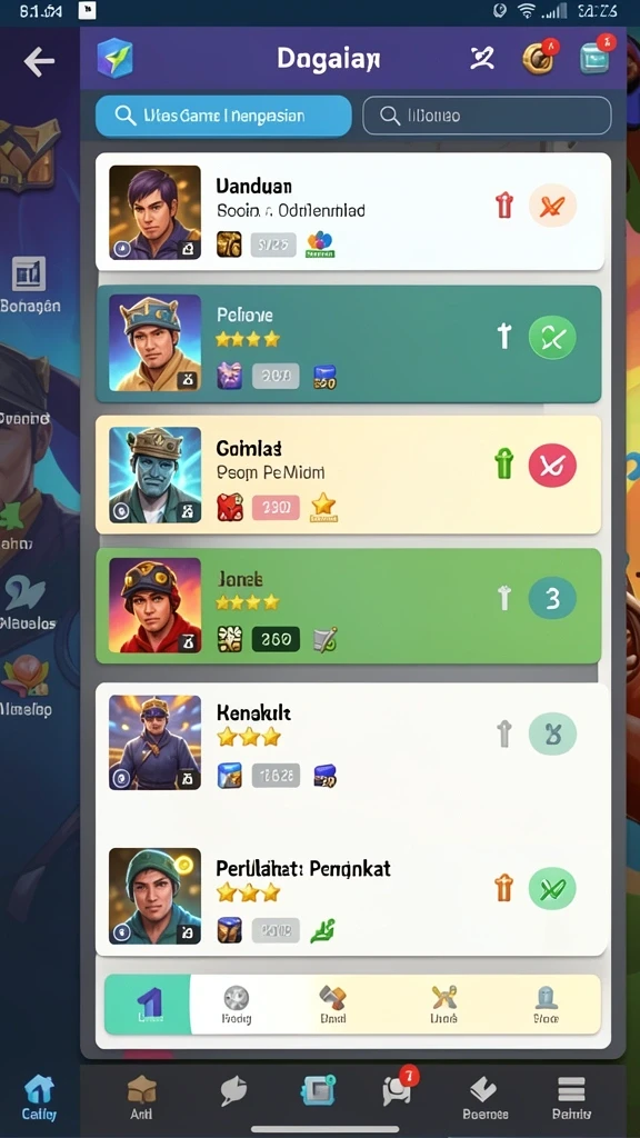 Fitur gameplay yang seru dan mendebarkan.