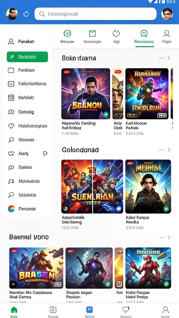 Beragam pilihan permainan taruhan yang menarik.