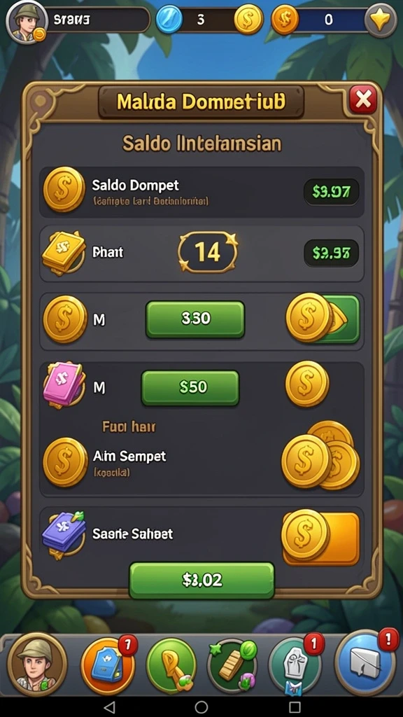 Keamanan data pengguna dijamin dengan enkripsi tinggi.