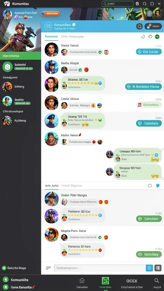Mode multiplayer yang seru untuk bermain bersama teman.