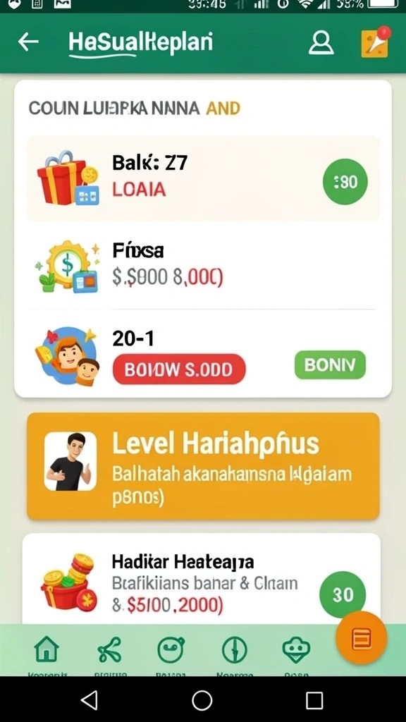 Fitur analisis angka untuk meningkatkan peluang.