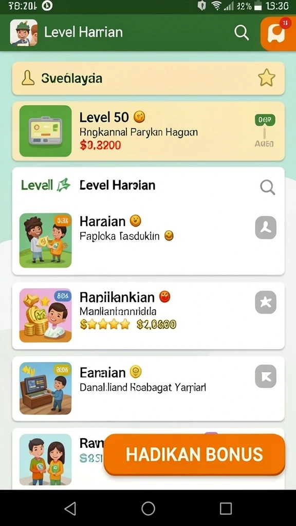 Fitur kustomisasi karakter yang lengkap.