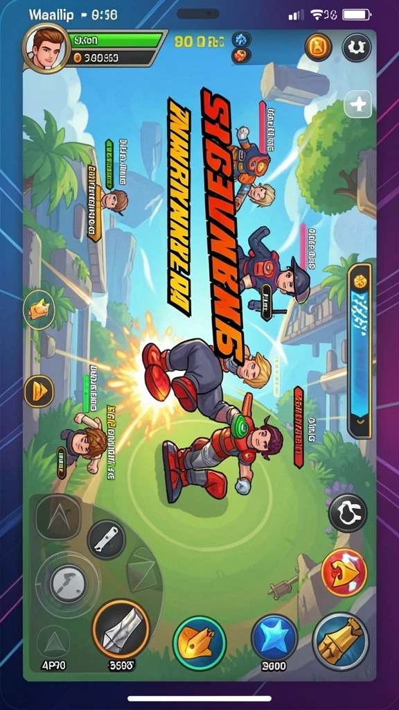 Mode multiplayer yang seru dan kompetitif.