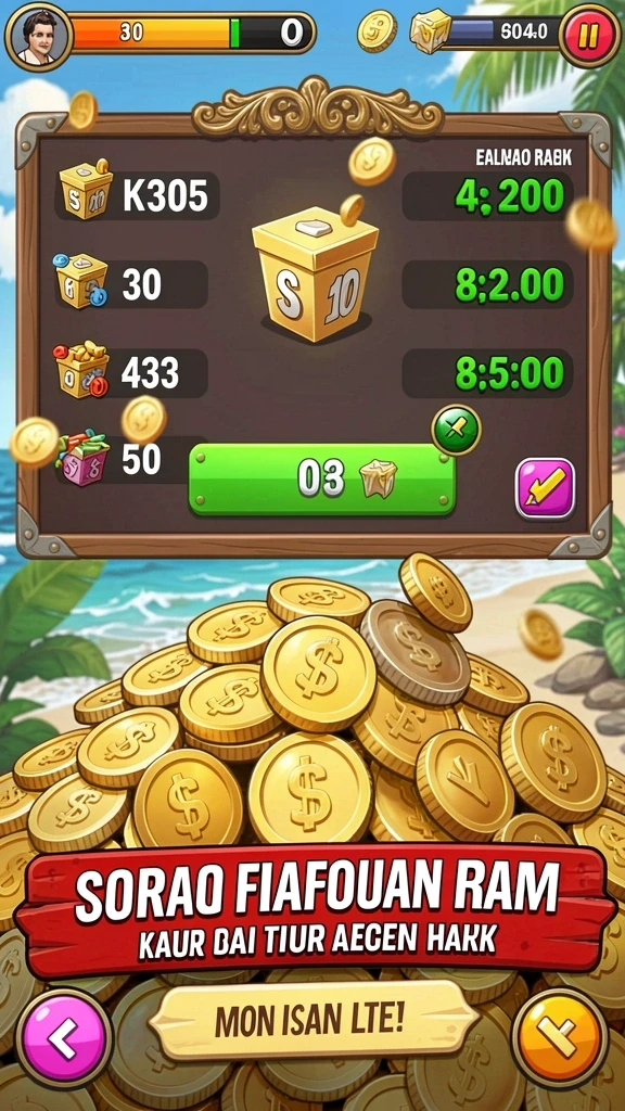Tampilan menarik dengan berbagai tema slot.