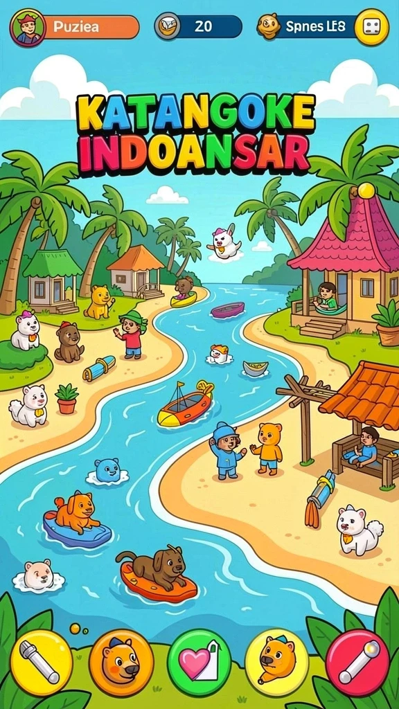 Tampak antarmuka menarik dan mudah digunakan.