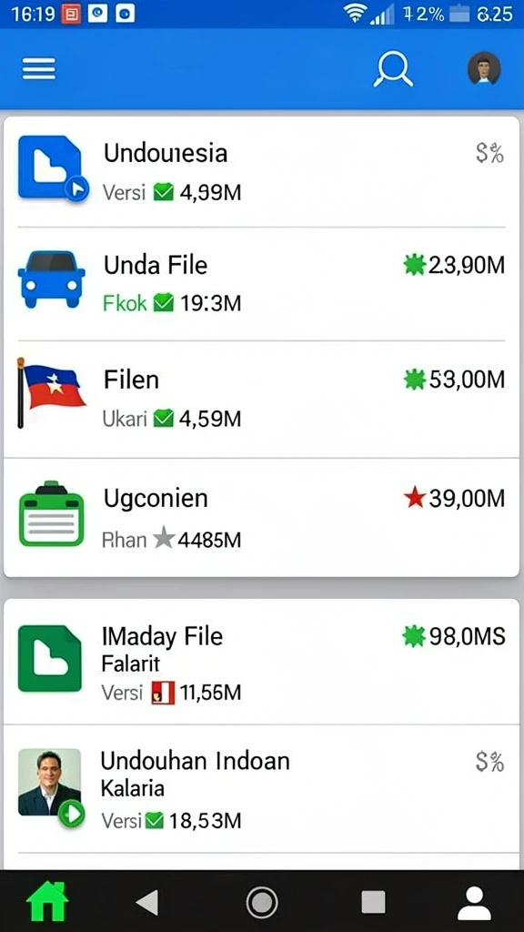 Menampilkan leaderboard dengan pemain teratas.