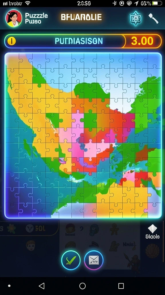 Sistem level menantang dan mendebarkan.
