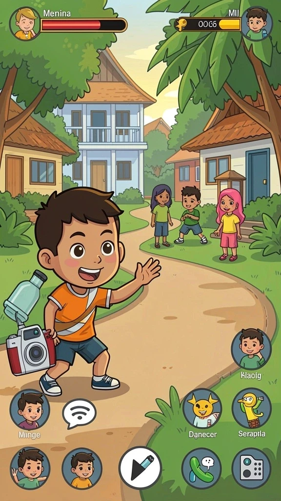 Tampilan antarmuka yang menarik dan intuitif.