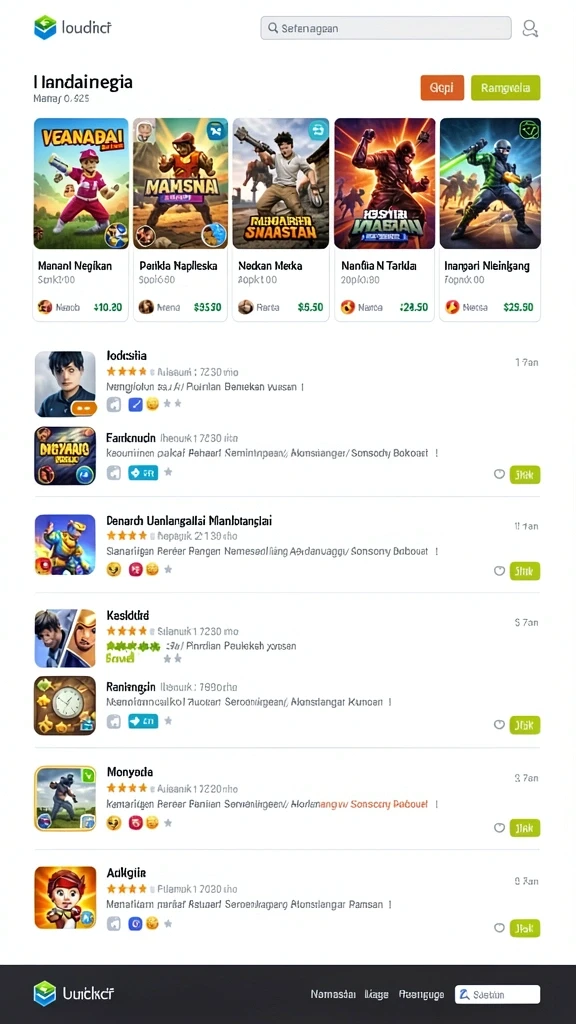 Grafik berkualitas tinggi untuk pengalaman bermain mendalam.