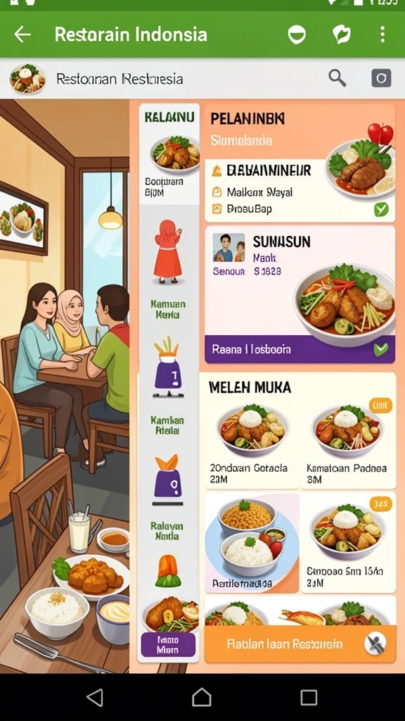 Karakter yang beragam dengan kemampuan unik.