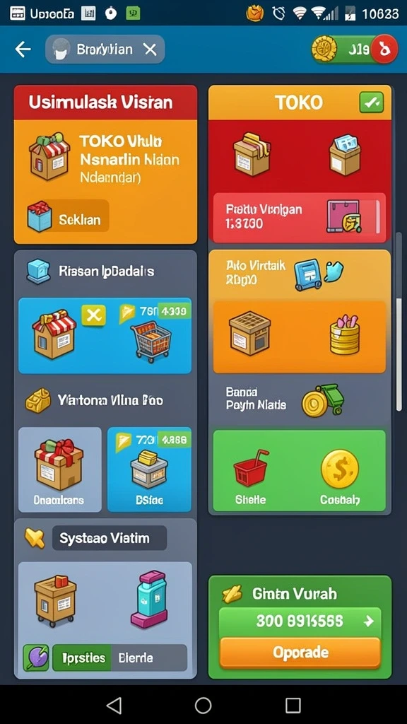 Tampilan antarmuka yang menarik dan mudah dipahami.